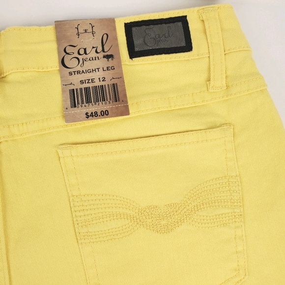 NWT Earl Jeans Straight Leg Jeans - Picture 3 of 4